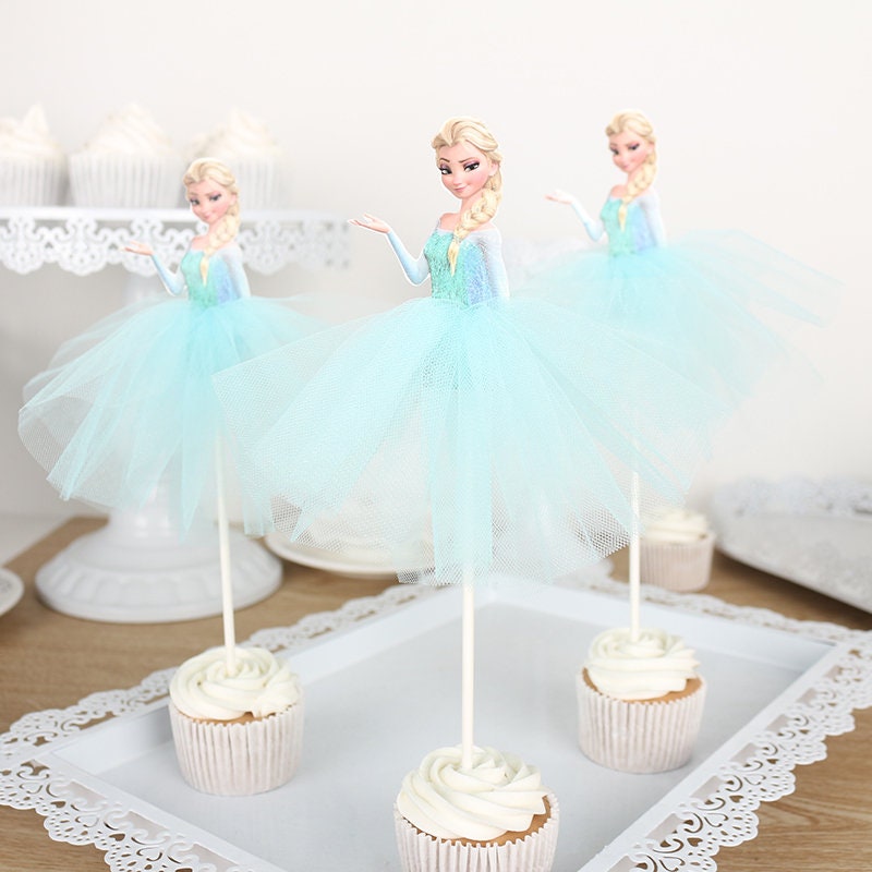 Dsny Princess Cupcake Toppers Princess Themed Cake Toppers Etsy
