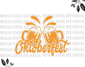 Oktoberfest beer svg,design svg,Cut Files Cricut Silhouette Digital Vector svg pdf png jpg,Download vector