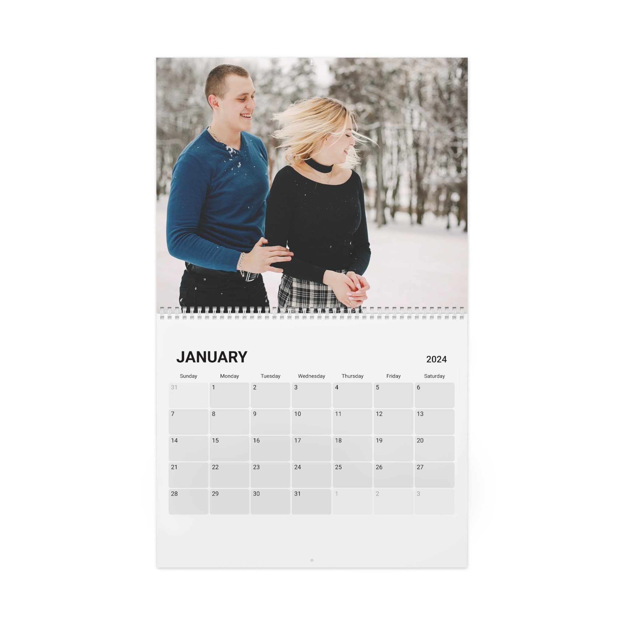Custom Wall Calendar,2024 Calendar, Custom Picture Calendar, Family