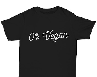 Anti-vegan t-shirt - Köttätare t-shirt - Gåva till den hardcore köttätaren