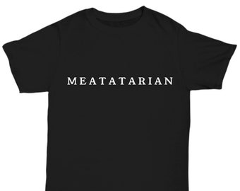 Köttätare t-shirt - t-shirt present till den hardcore köttätaren