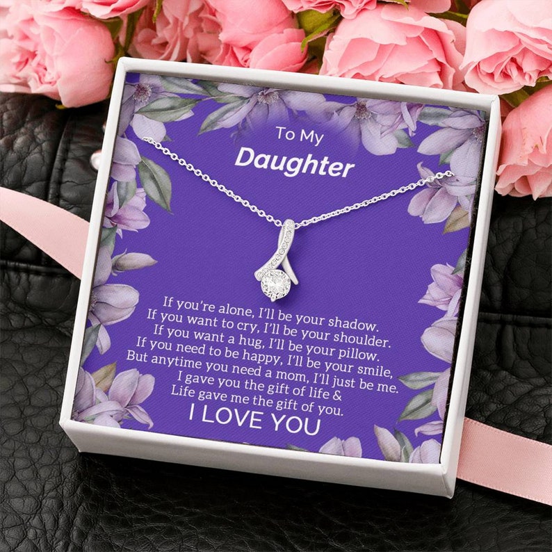 gift for daughter becoming a teenager gift from mother gift for daughter distance-gift from mom Necklace gift for daughter 21st birthday