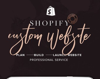 Shopify Website Design, Custom Shopify Store, Shopify Setup, Shopify Design, E-Commerce Shopify Custom Web Design, Mobile Friendly