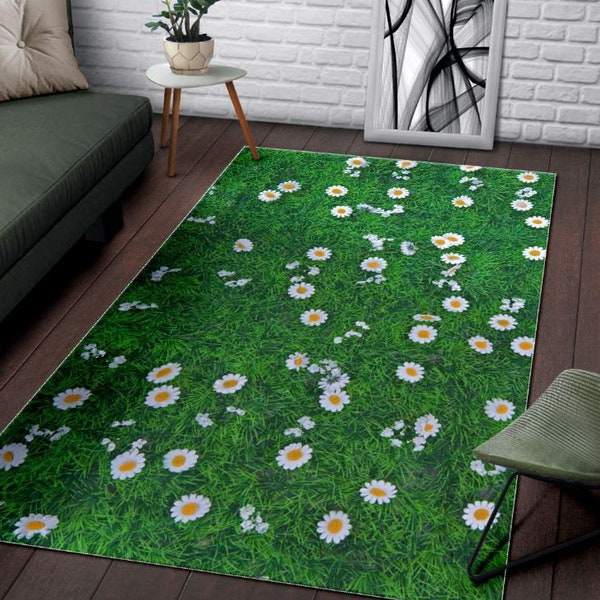 offwhite grass rug