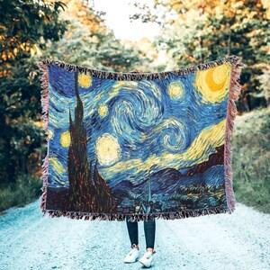 New Starry Night Star Tapestry Cotton Knitted Thick Blanket Bedroom Carpet  Bedspread Tablecloth Hanging Blanket Home Decor - China Macrame Blanket and  Knit Throw Blanke price