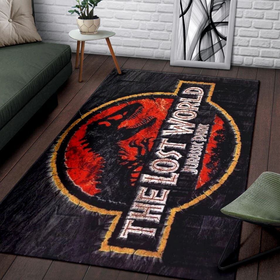 Jurassic Park Area Rug Jurassic World Carpet Jurassic Park - Etsy
