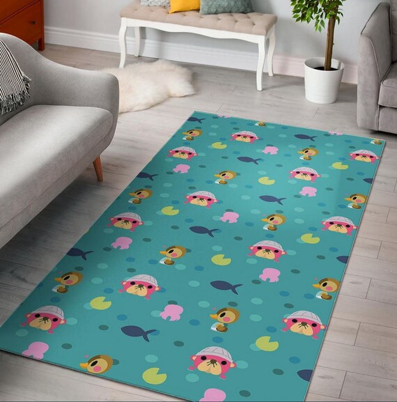 Animal Crossing Area Rug Animal Crossing Carpet Animal Etsy