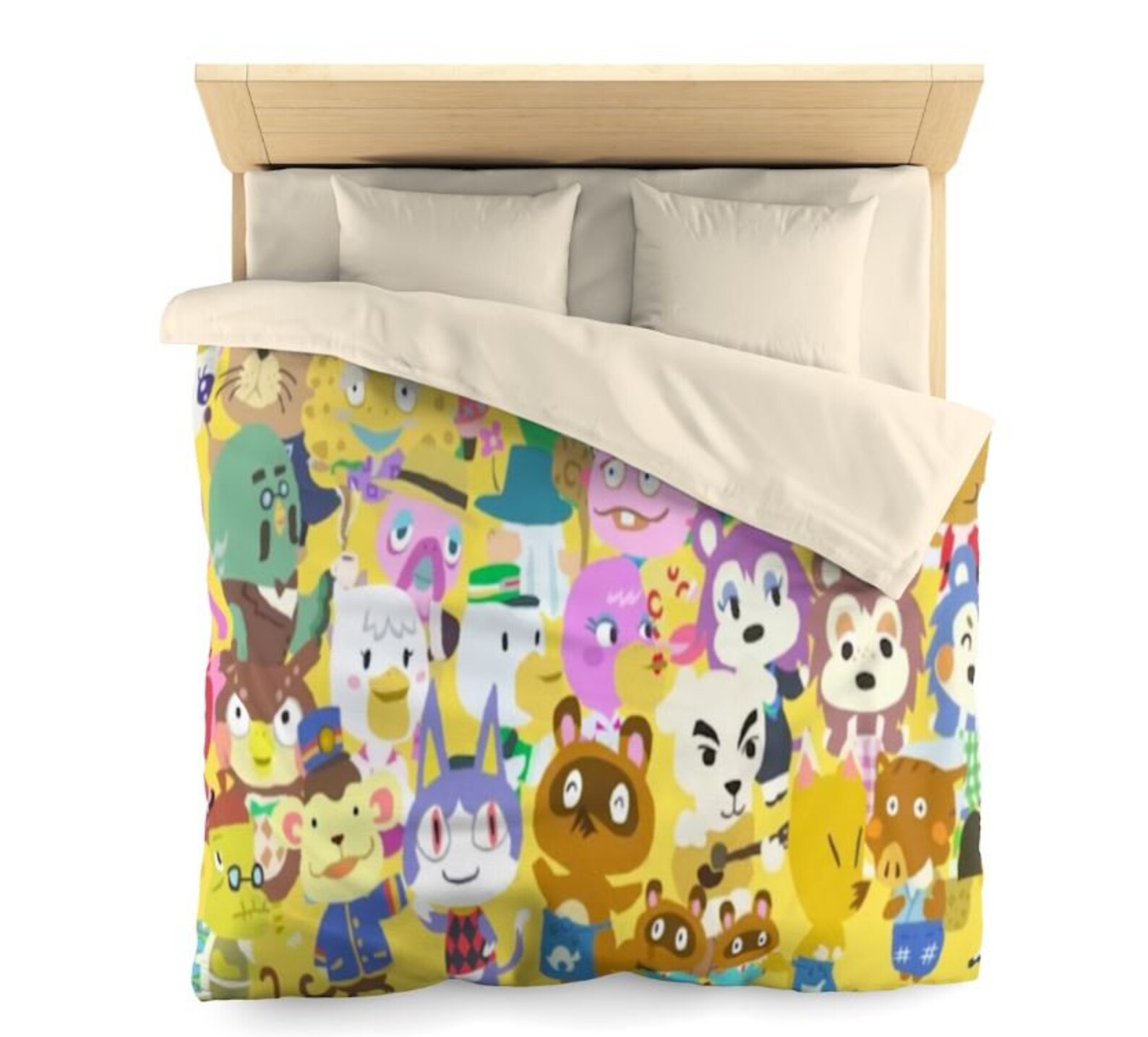 Animal Crossing Duvet Coverduvet Cover Custom Duvet Bedding Etsy UK