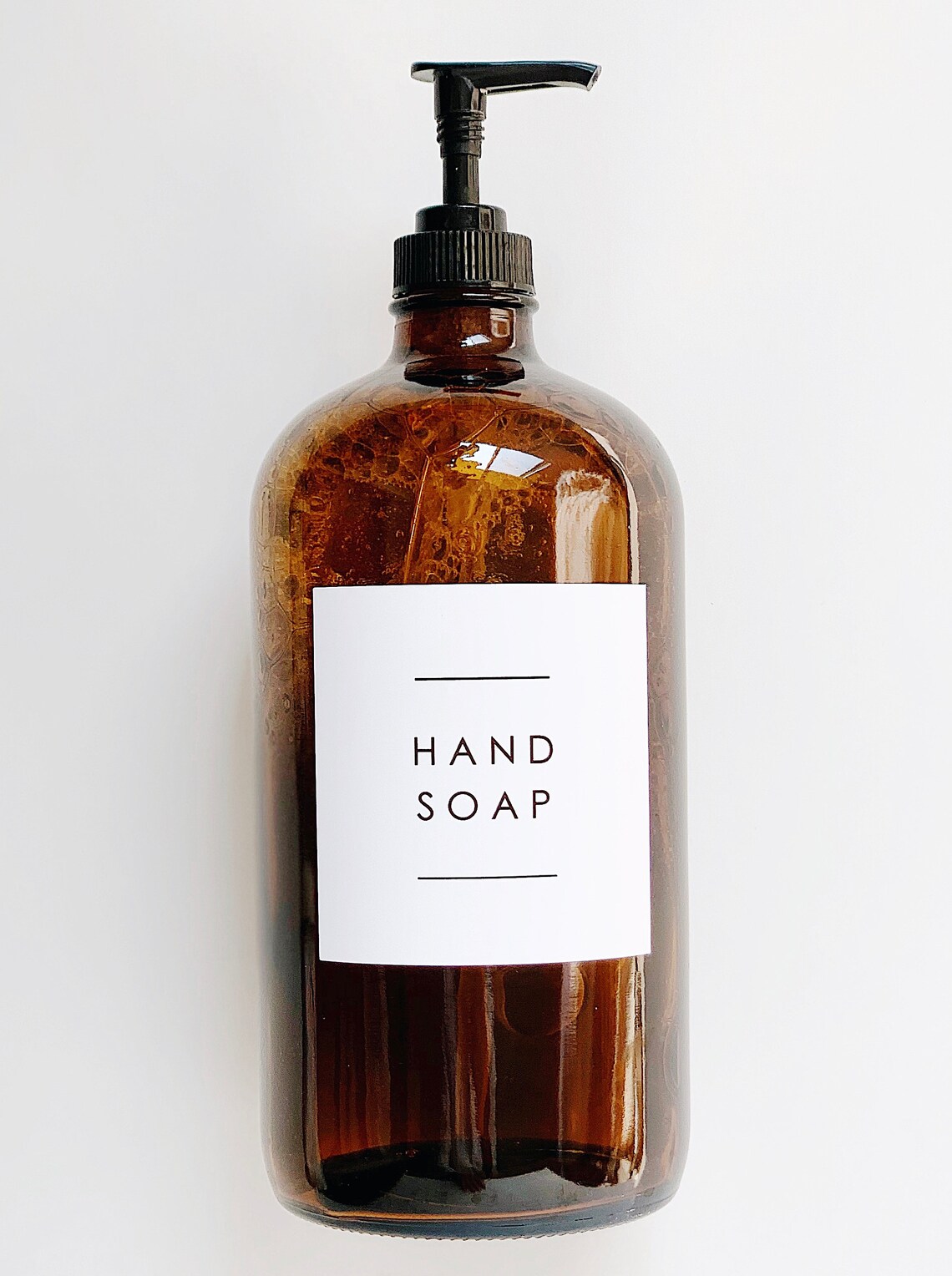 Hand Soap. Shampoo Conditioner Dish Soap and Bathroom Labels Etsy
