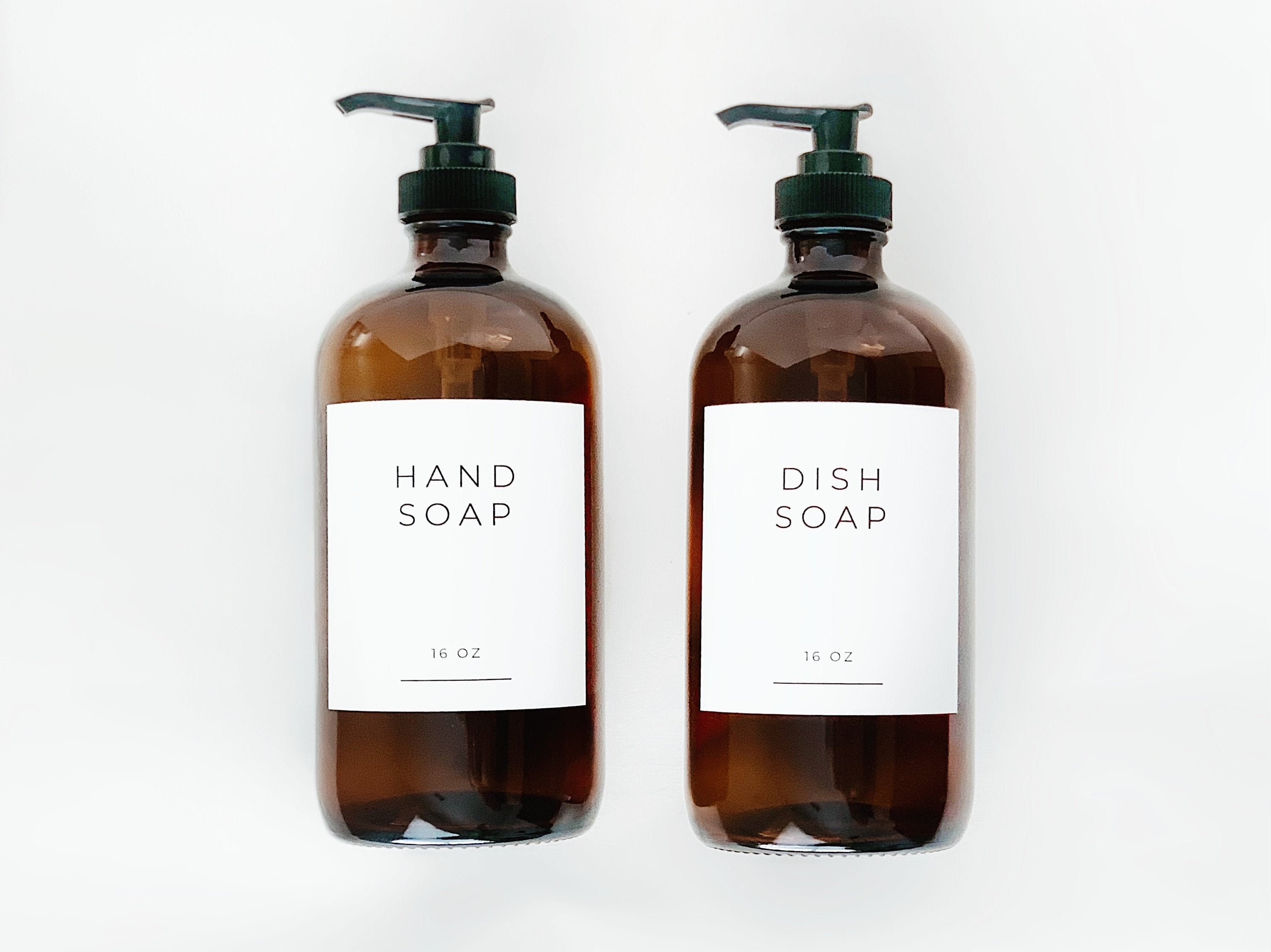 Dish soap bottle –