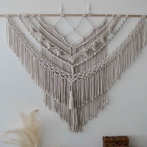 Macrame Pattern || Beginner Friendly Wedding Backdrop || Macrame Wedding Backdrop Pattern, Macrame Tutorial, 'JULIET'