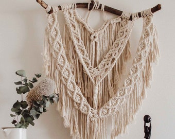 Macrame Wall Hanging Pattern: SIERRA Intermediate Tutorial (Digital Download)
