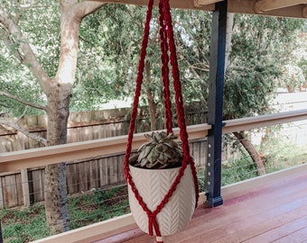 Macrame Pattern, Plant Hanger Pattern, Beginner Macrame, Macrame DIY Tutorial