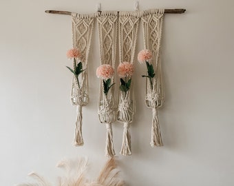 Macrame Plant Hanger Pattern Tutorial, Beginner Macrame Pattern II COURTILIA II Macrame Instructions, Guide, Macrame Book, How to Macrame