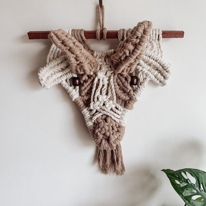 Macrame Pattern, Kids Room Wall Hanging Pattern, Macrame Goat, Beginner Macrame Tutorial, PDF Pattern image 4