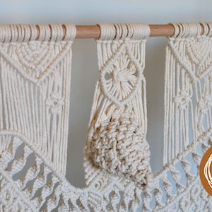 Macrame Bird Pattern ERNEST Intermediate Macrame Wings PDF Pattern Macrame Bed Head Pattern, Macrame Eagle Tutorial Guide, Boho image 7