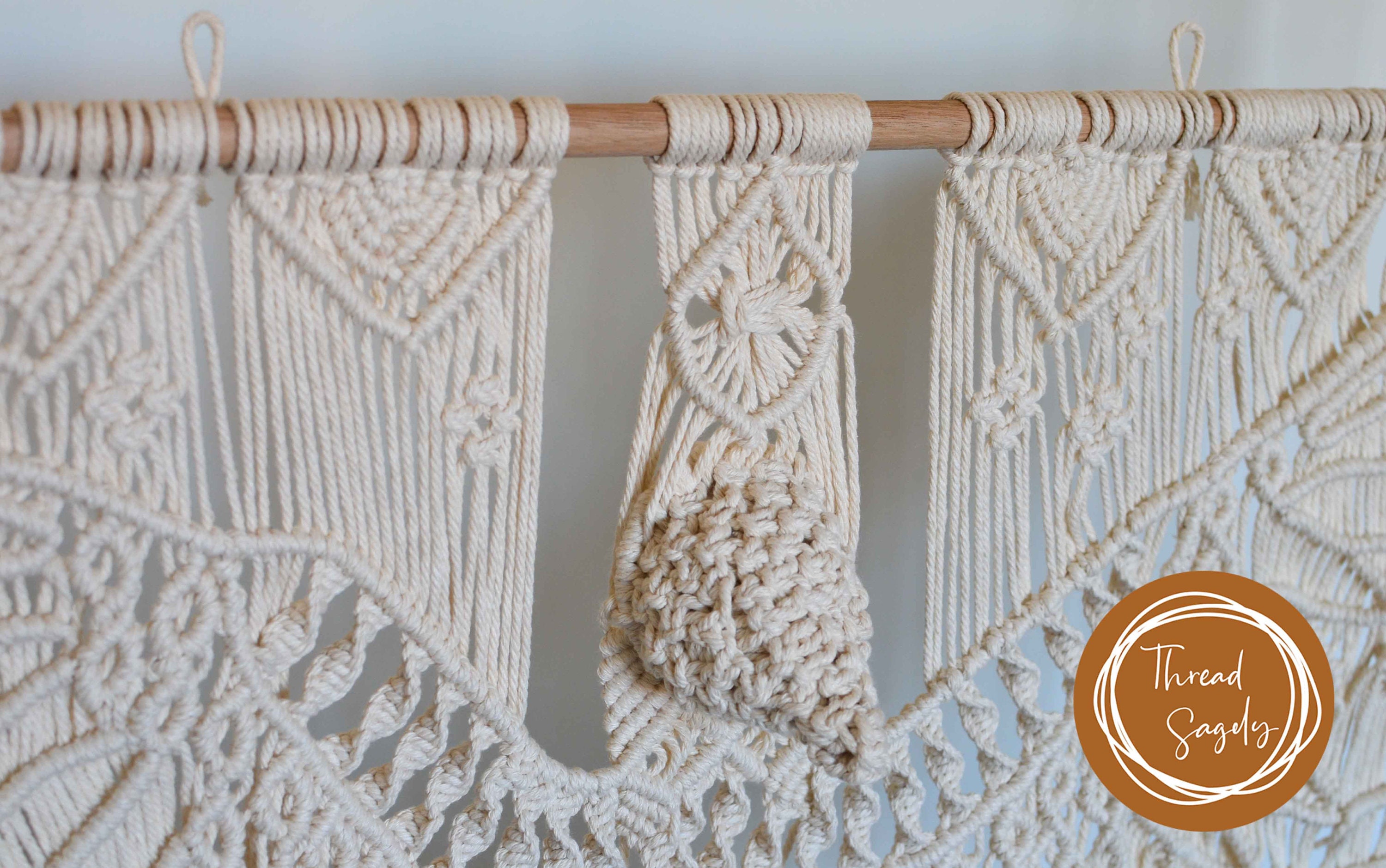 Macrame Bird Pattern ERNEST Intermediate Macrame Wings - Etsy UK