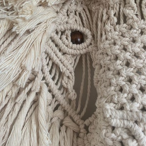 Macrame digital download lion pattern nursery decor