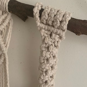 Macrame Monkey I George I Macrame Pattern, Macrame Tutorial, Kids Room Macrame, Nursery Macrame image 5