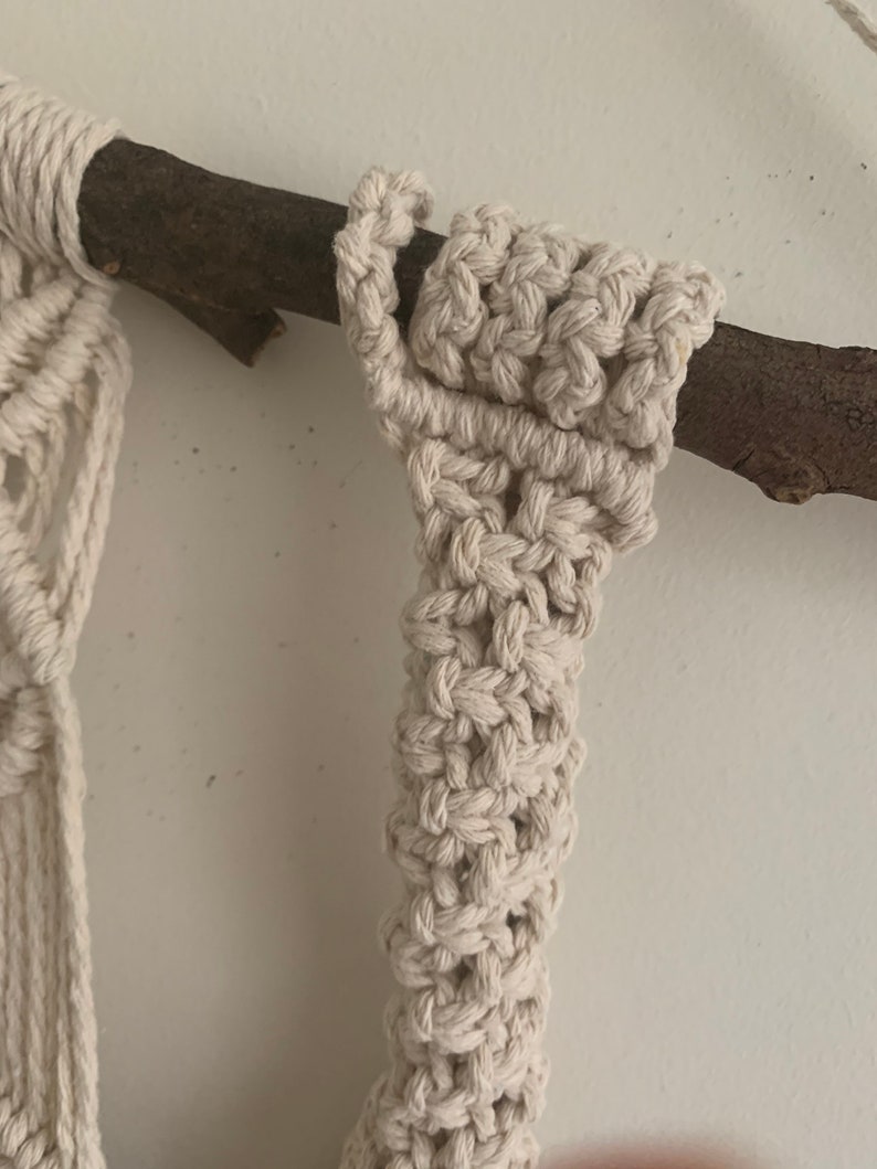 Macrame Monkey I George I Macrame Pattern, Macrame Tutorial, Kids Room Macrame, Nursery Macrame image 5