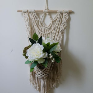 Macrame Pattern II ADELE II Beginner Plant Hanger Pattern, Beginner Planter, Photo Guide