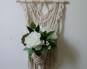 Macrame Pattern II ADELE II Beginner Plant Hanger Pattern, Beginner Planter, Photo Guide