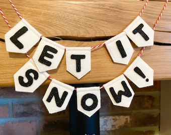 Pełny alfabet 3 rozmiary | Wzór PDF na chorągiewki do pobrania natychmiast | Dekoracja świąteczna DIY | Wełniany filcowy chorągiewka z imieniem