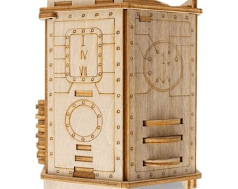 Fort Knox Pro – Wooden Puzzle Box, Escape Room Puzzle, Safe, Escape World