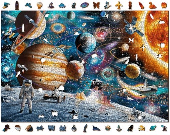 Space Odyssey | Holz Puzzle 2000