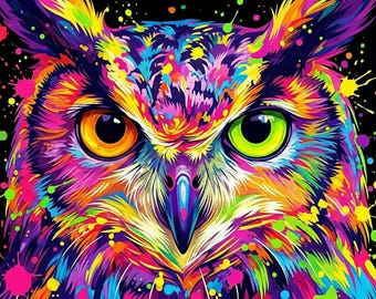 Colorful Owl – Wooden Puzzle, Wooden Jigsaw Puzzle, MagicHolz