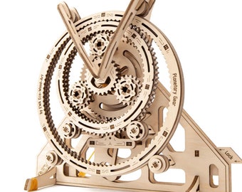 Planetary Gear – Mechanical wooden model with gear drive, 3D kit, Eco-Wood-Art