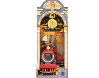 Time travel | Diorama | Rolife made of wood, Robotime