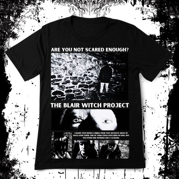 Blair Witch Project cult horror movie found footage indie film t-shirt