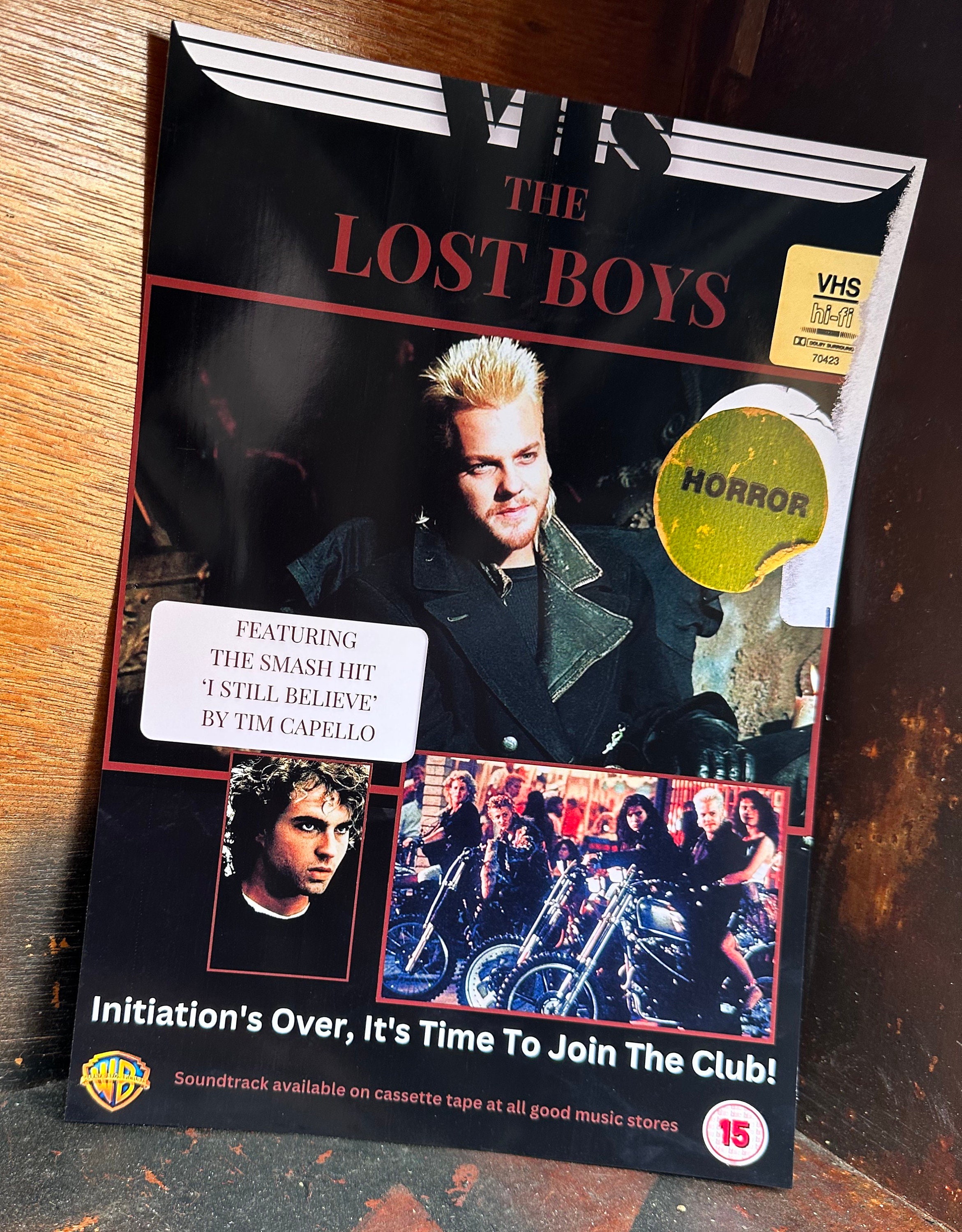 The Lost Boys Eighties Vampire Horror Corey Haim Feldman Etsy UK