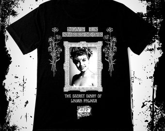 Secret Diary of Laura Palmer Twin Peaks David Lynch Horror Movie TV T-Shirt