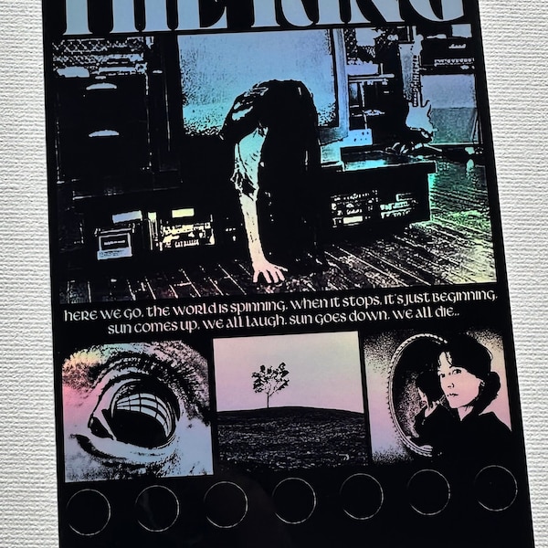 The Ring US Horror Movie Poster Japanese Samara Sadako