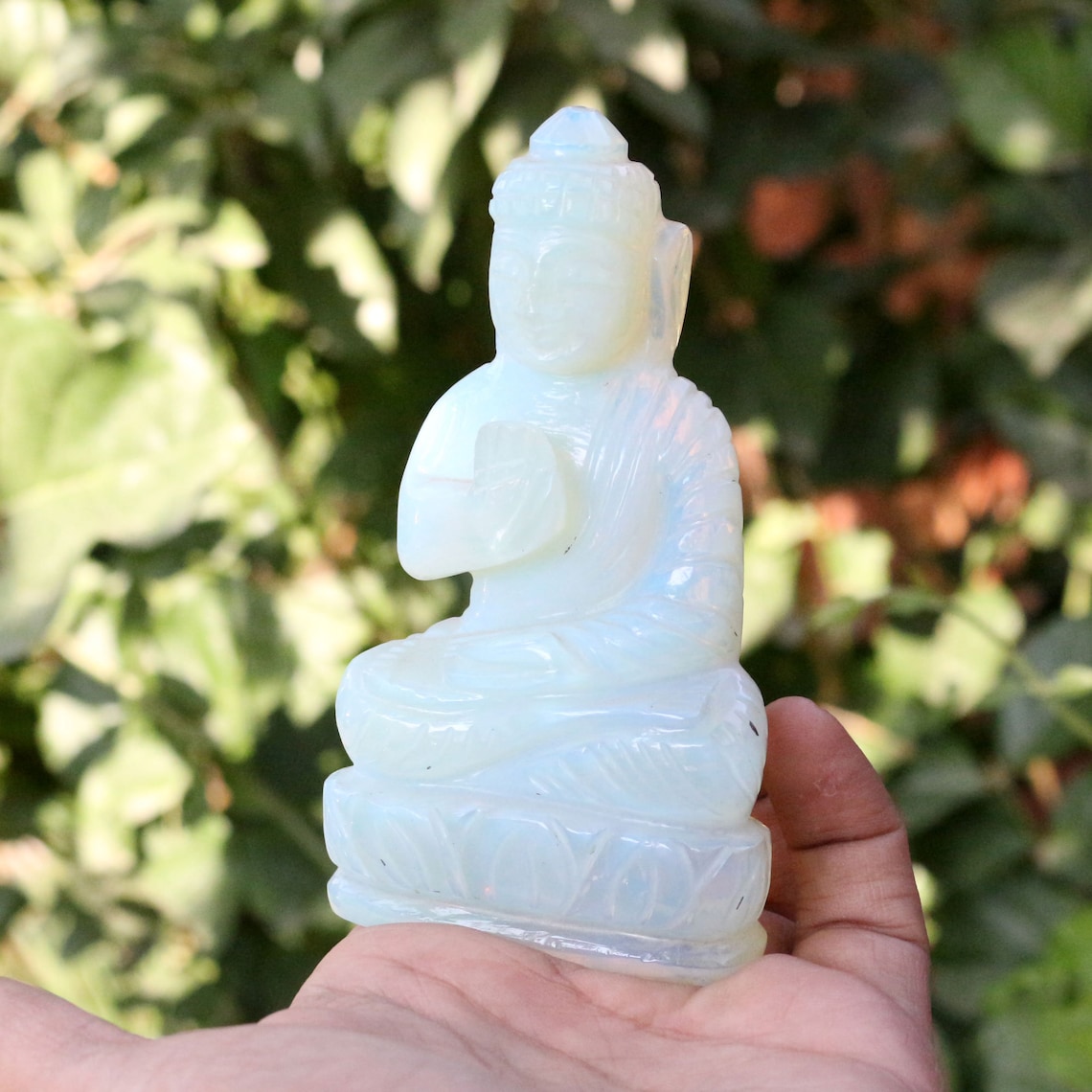 Opal Buddha Opal Statue Meditating Buddha Figure Gemstone | Etsy