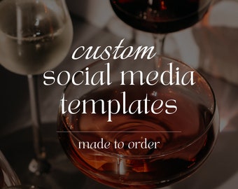 Custom Social Media Templates