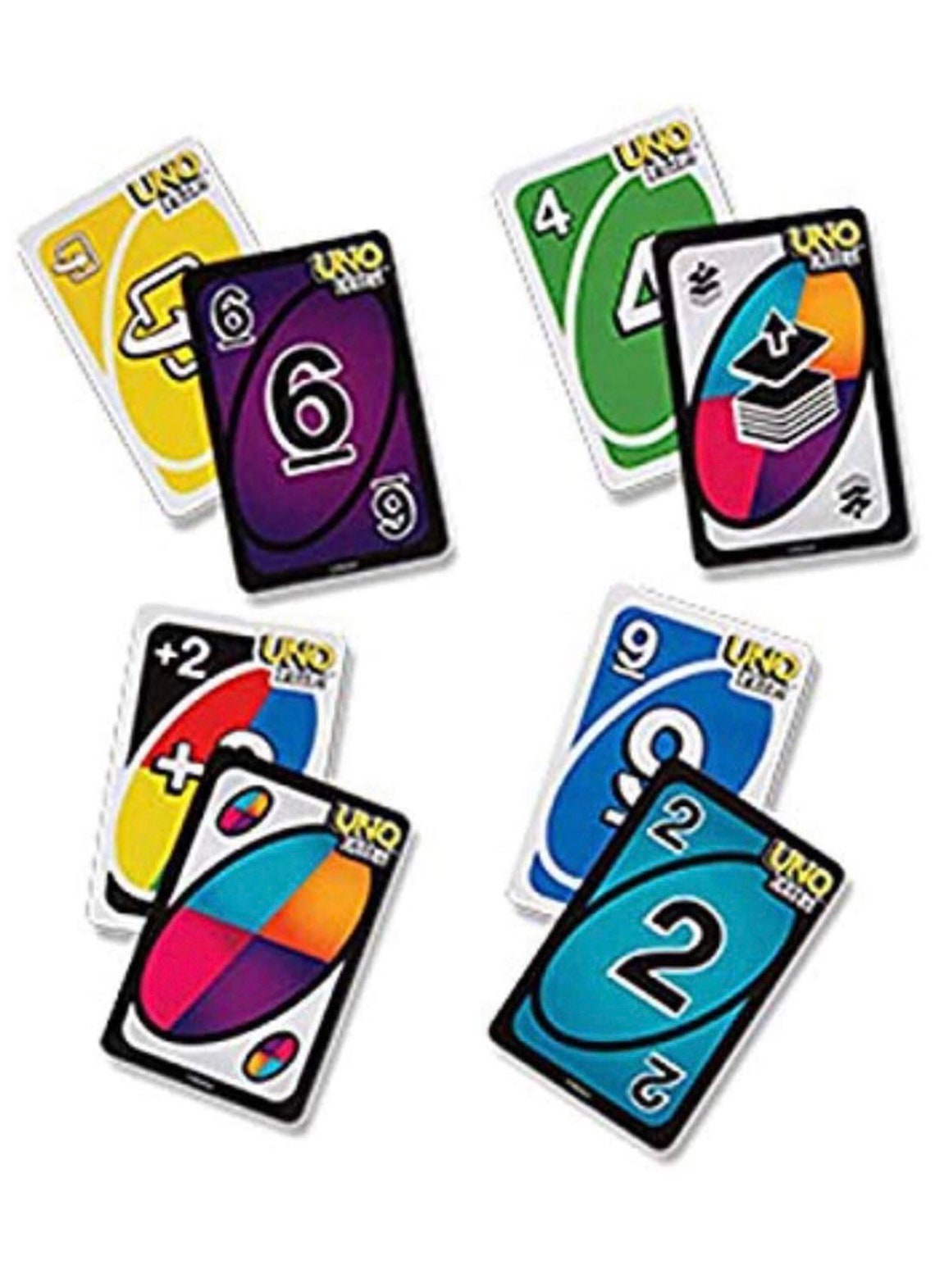 Mattel Uno Flip Card Game Classic Party Game for 210 Players Etsy