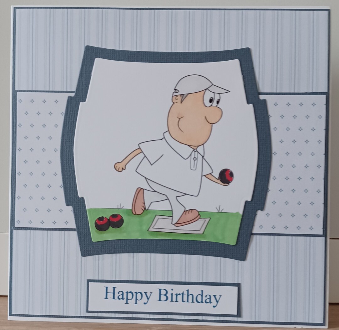 Bowls Birthday Card Etsy