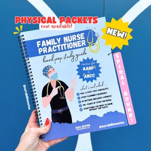 2024 FNP Comprehensive Board Prep Study Guide, ANCC & AANP Visual Bundle (#1 Way to Pass Your First Try!), nurse practitioner, np student