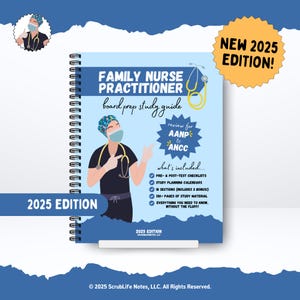 The 2025 Family Nurse Practitioner Board Prep Study Guide | Spiral Bound | ANCC, AANP Comprehensive Visual Education | FNP Certification