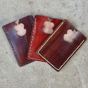 Occlupanid (Bread Clip) Card Leather Wallet