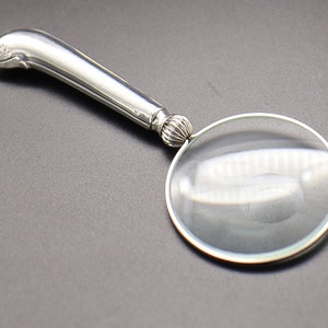 Sterling Silver Handle Magnifying Glass George V – Sheffield 1917 – Issac Ellis & Son