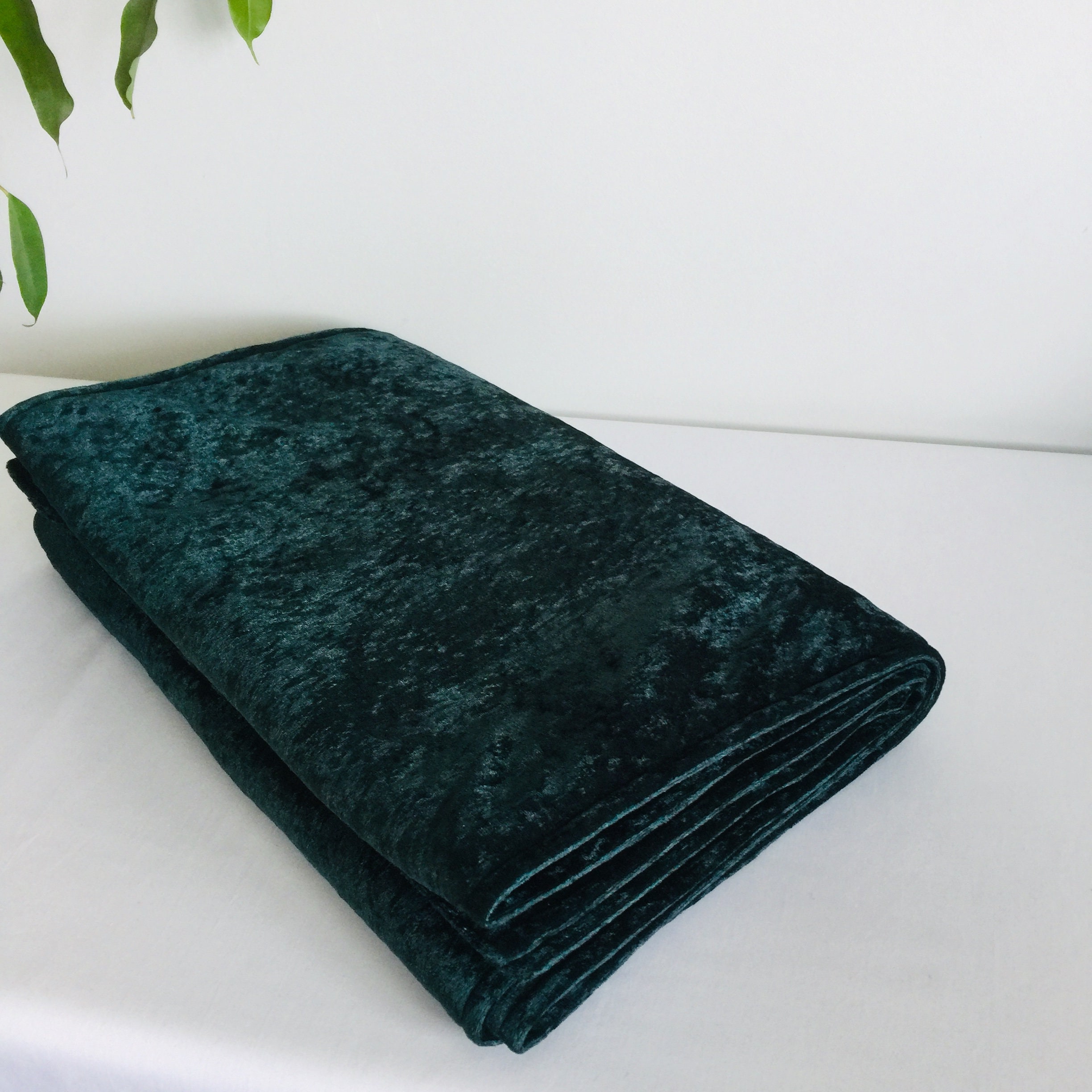 Champagne Bed Runner/crushed Velvet Bed Runner/velvet Bed Cover/velvet