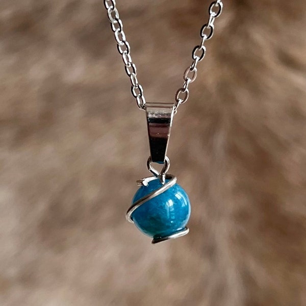 Apatite Bleue - Pendentif