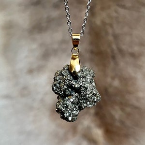 Raw Pyrite - Pendant