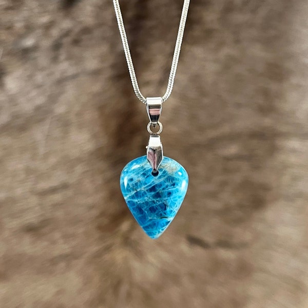 Apatite Bleue - Pendentif