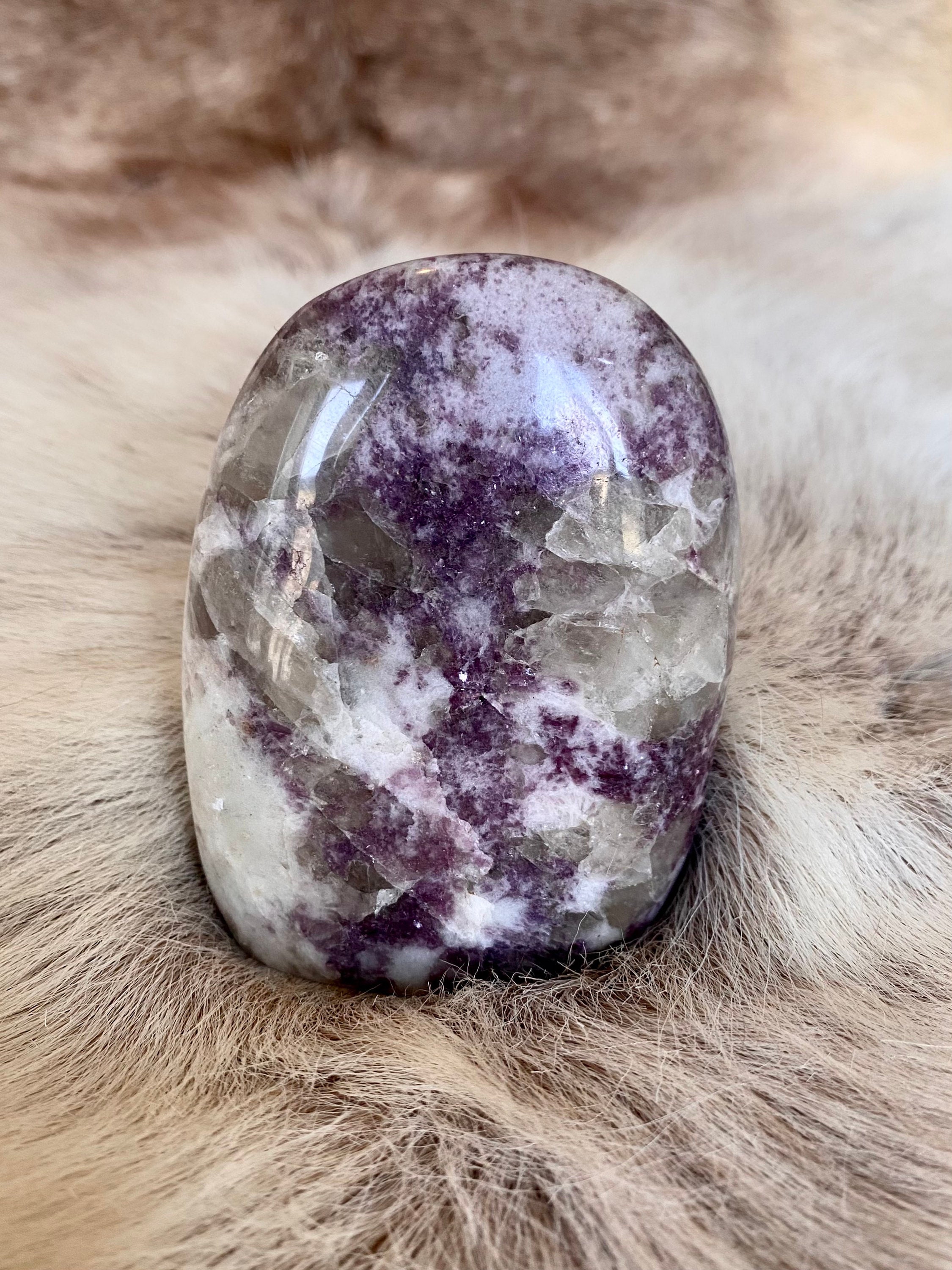 Lépidolite - Forme Libre