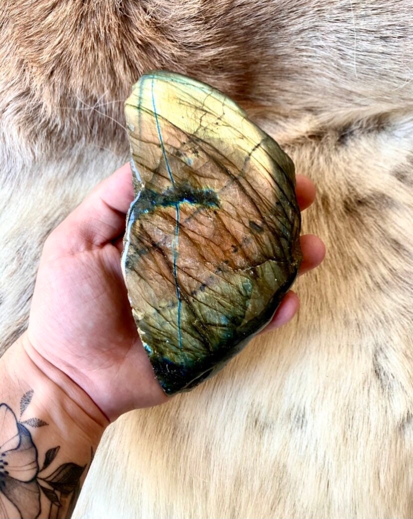 Forme Libre en Labradorite/Free Form